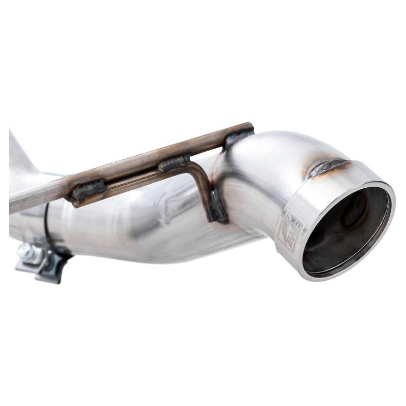 AWE Tuning 2021+ Ford Bronco 0FG Exhaust (No Tips) w/ Bash Guard - NP Motorsports