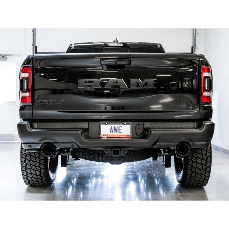 AWE Tuning 2021 RAM 1500 TRX 0FG Cat-Back Exhaust - Diamond Black Tips - NP Motorsports