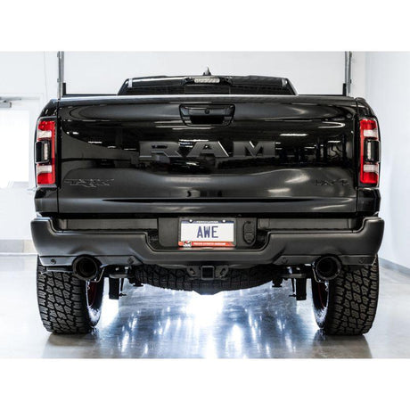 AWE Tuning 2021 RAM 1500 TRX 0FG Cat-Back Exhaust - Diamond Black Tips - NP Motorsports