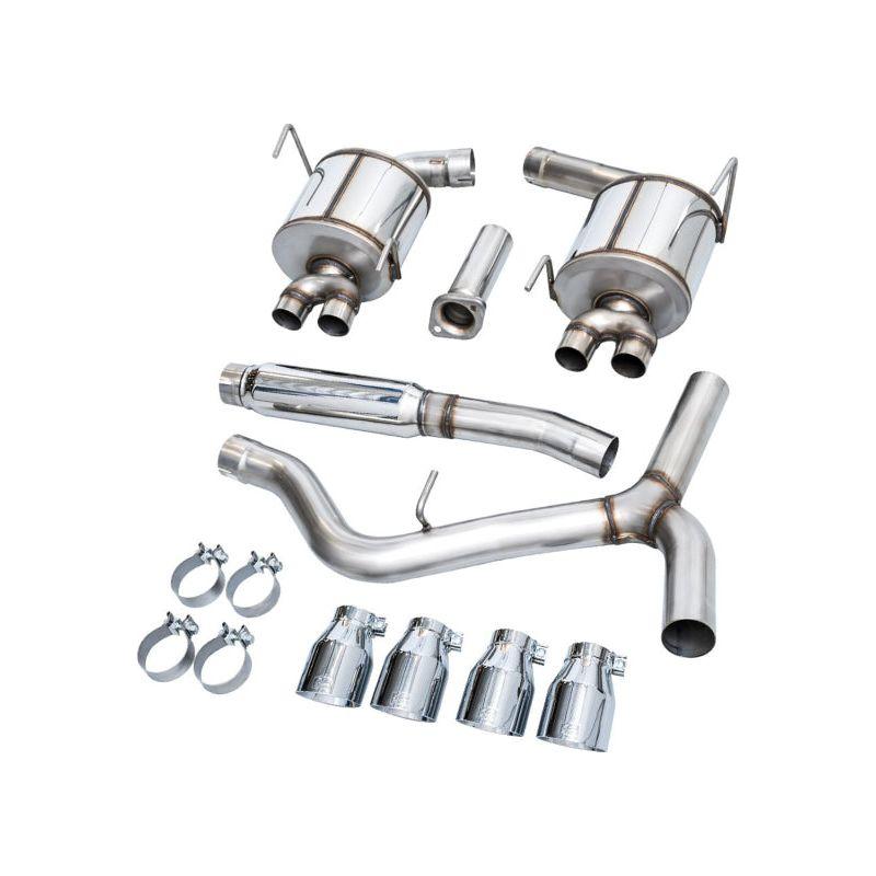 AWE Tuning 2022+ VB Subaru WRX Touring Edition Exhaust - Chrome Silver Tips - NP Motorsports