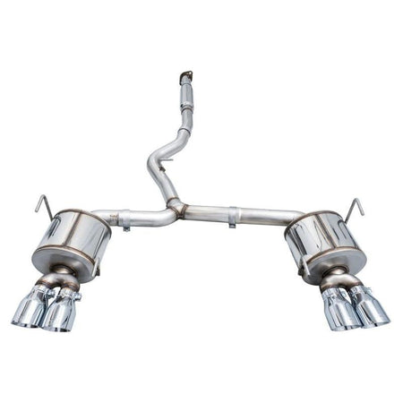 AWE Tuning 2022+ VB Subaru WRX Touring Edition Exhaust - Chrome Silver Tips - NP Motorsports