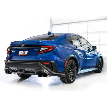 AWE Tuning 2022+ VB Subaru WRX Touring Edition Exhaust - Diamond Black Tips - NP Motorsports