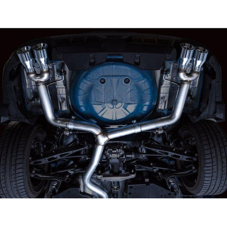 AWE Tuning 2022+ VB Subaru WRX Track Edition Exhaust - Chrome Silver Tips - NP Motorsports