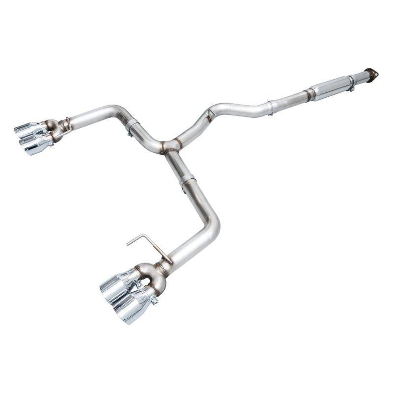 AWE Tuning 2022+ VB Subaru WRX Track Edition Exhaust - Chrome Silver Tips - NP Motorsports