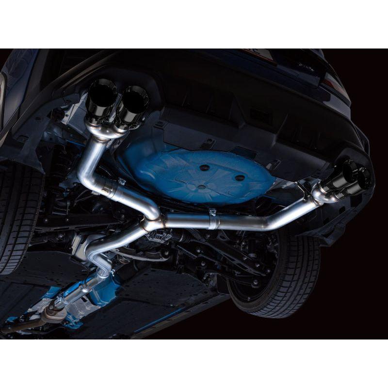 AWE Tuning 2022+ VB Subaru WRX Track Edition Exhaust - Diamond Black Tips - NP Motorsports