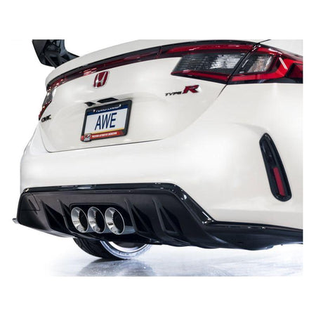 AWE Tuning 2023 Honda Civic Type R FL5 Touring Edition Exhaust w/ Triple Chrome Silver Tips - NP Motorsports