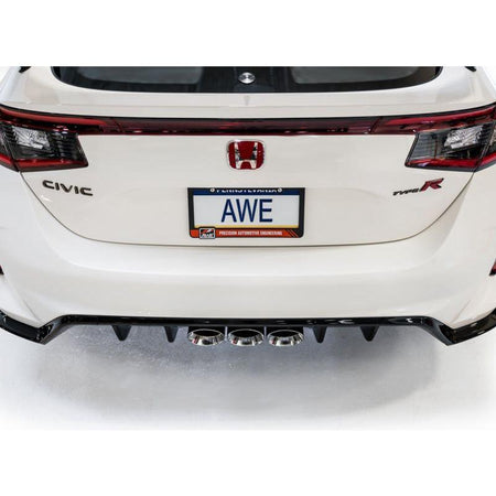 AWE Tuning 2023 Honda Civic Type R FL5 Touring Edition Exhaust w/ Triple Chrome Silver Tips - NP Motorsports