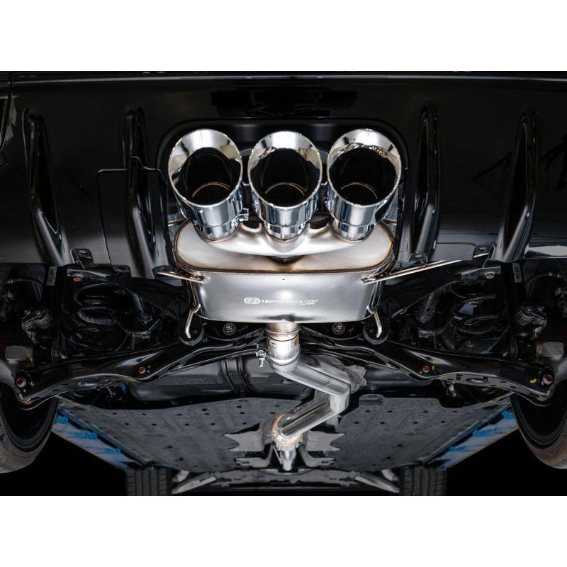 AWE Tuning 2023 Honda Civic Type R FL5 Touring Edition Exhaust w/ Triple Chrome Silver Tips - NP Motorsports