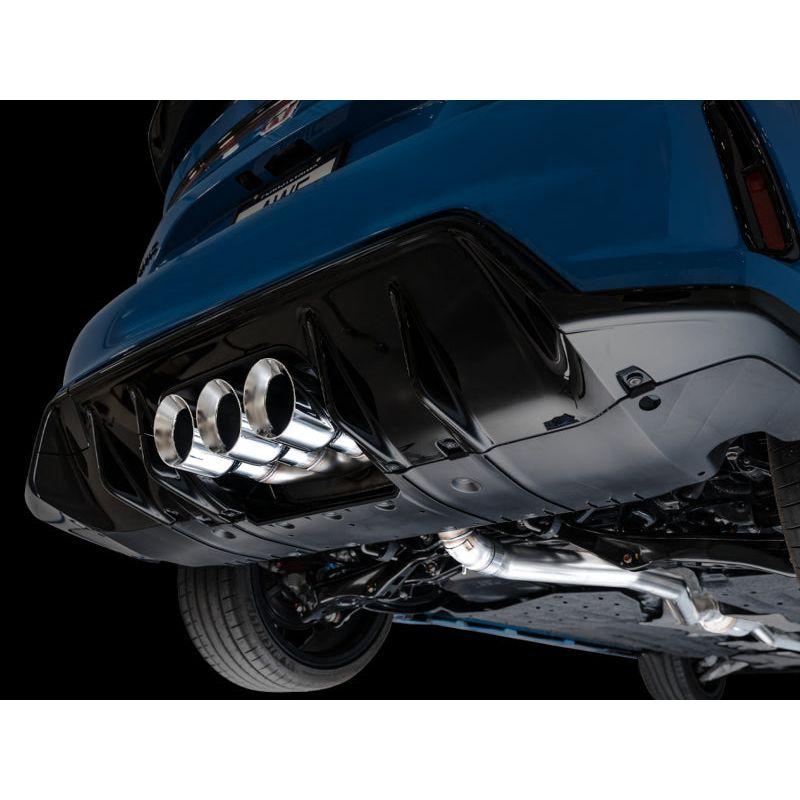 AWE Tuning 2023 Honda Civic Type R FL5 Touring Edition Exhaust w/ Triple Chrome Silver Tips - NP Motorsports