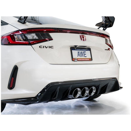 AWE Tuning 2023 Honda Civic Type R FL5 Touring Edition Exhaust w/ Triple Chrome Silver Tips - NP Motorsports