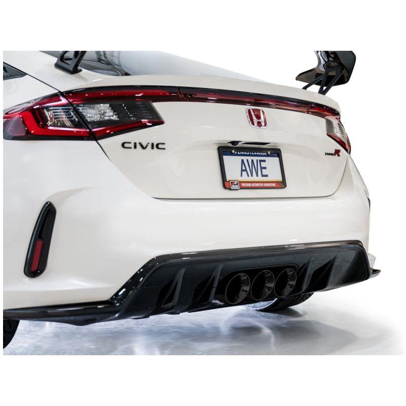 AWE Tuning 2023 Honda Civic Type R FL5 Touring Edition Exhaust w/ Triple Diamond Black Tips - NP Motorsports