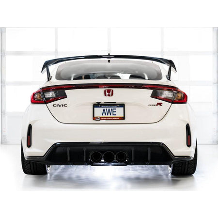 AWE Tuning 2023 Honda Civic Type R FL5 Touring Edition Exhaust w/ Triple Diamond Black Tips - NP Motorsports