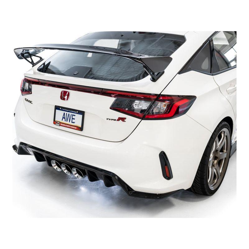 AWE Tuning 2023 Honda Civic Type R FL5 Track Edition Exhaust w/ Triple Chrome Silver Tips - NP Motorsports
