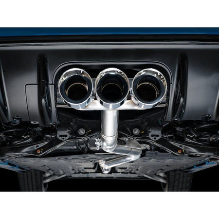 AWE Tuning 2023 Honda Civic Type R FL5 Track Edition Exhaust w/ Triple Chrome Silver Tips - NP Motorsports