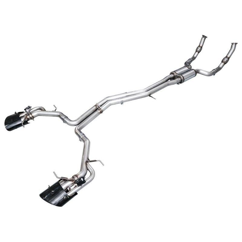 AWE Tuning 21-23 Audi C8 RS6/RS7 SwitchPath Cat-back Exhaust - Diamond Black Tips - NP Motorsports