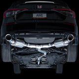 AWE Tuning 22+ Honda Civic Si/Acura Integra Touring Edition Catback Exhaust - Dual Chrome Silver Tip - NP Motorsports