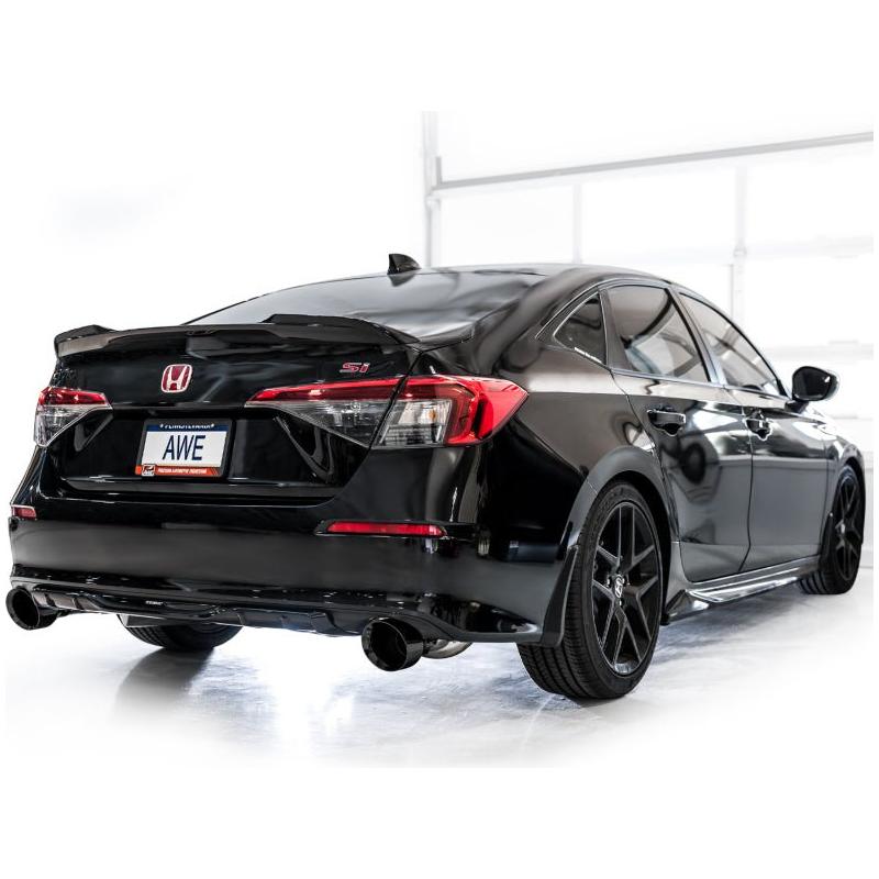 AWE Tuning 22+ Honda Civic Si/Acura Integra Touring Edition Catback Exhaust - Dual Diamond Black Tip - NP Motorsports