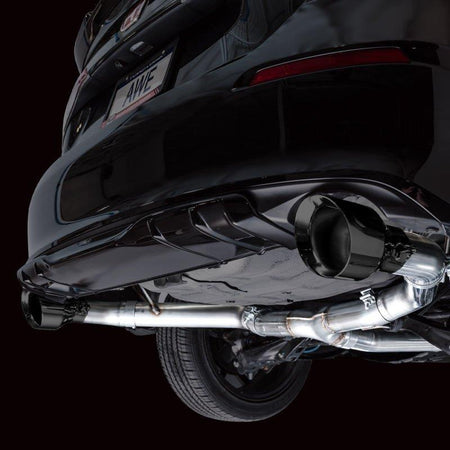 AWE Tuning 22+ Honda Civic Si/Acura Integra Track Edition Catback Exhaust - Dual Diamond Black Tips - NP Motorsports