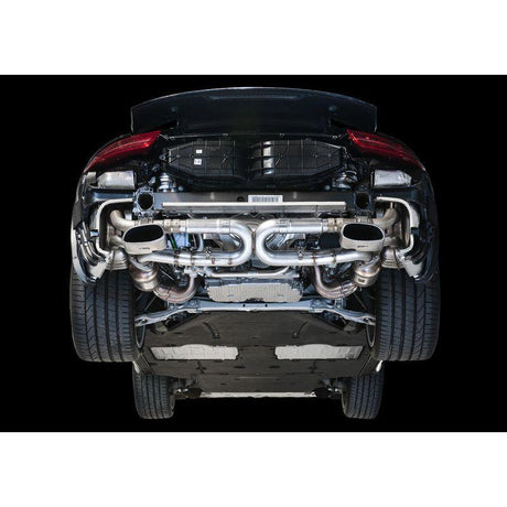 AWE Tuning 991 Carrera Performance Exhaust - Use Stock Tips - NP Motorsports