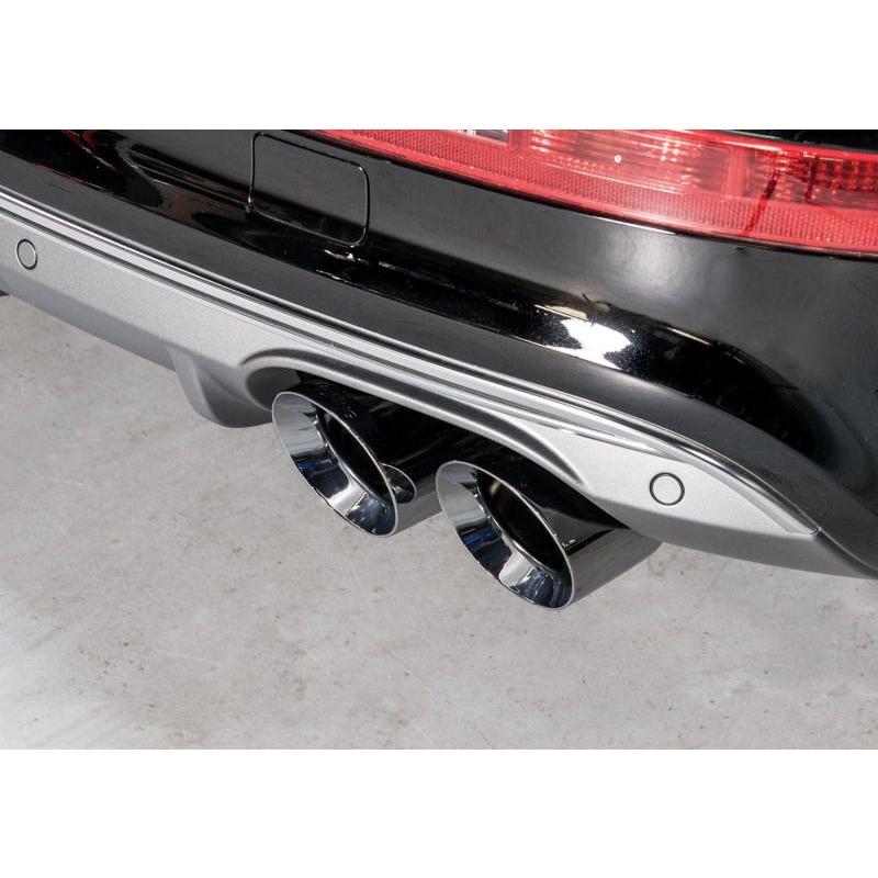 AWE Tuning Audi 8R SQ5 Touring Edition Exhaust - Quad Outlet Diamond Black Tips - NP Motorsports