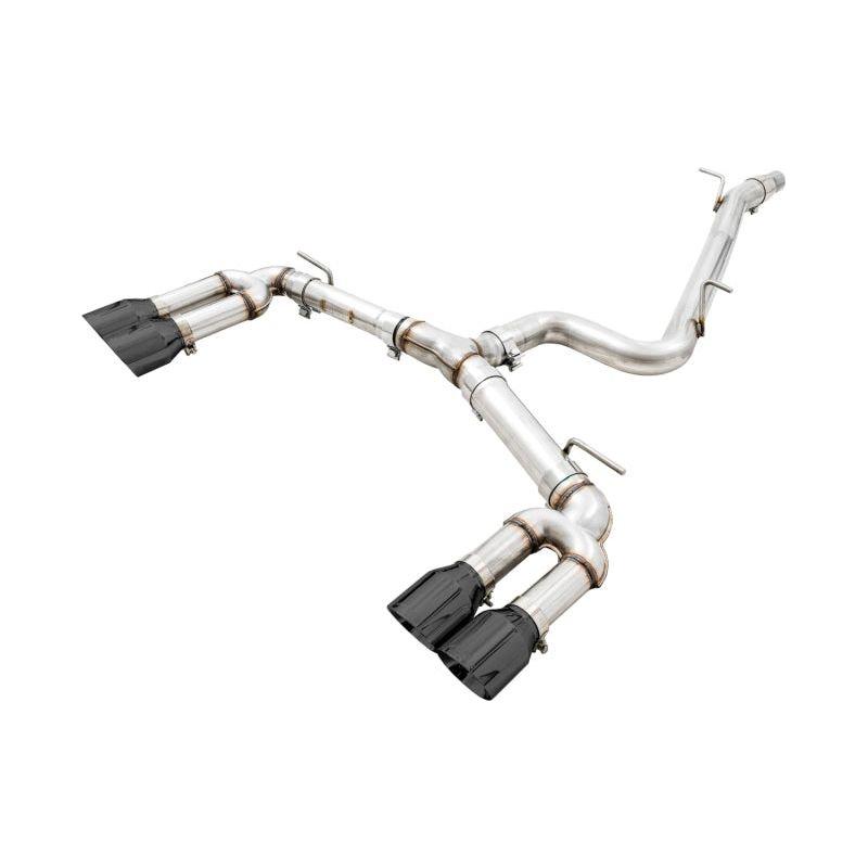 AWE Tuning Audi 8V S3 Track Edition Exhaust w/Diamond Black Tips 102mm - NP Motorsports