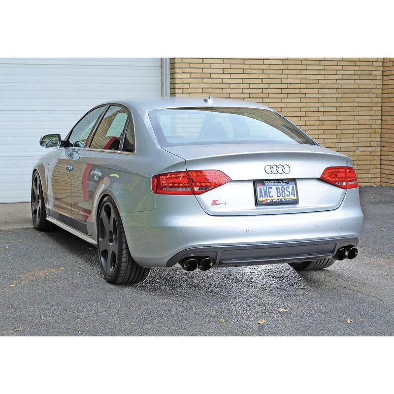 AWE Tuning Audi B8 / B8.5 S4 3.0T Track Edition Exhaust - Chrome Silver Tips (90mm) - NP Motorsports