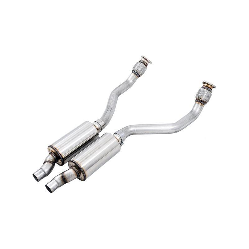 AWE Tuning Audi B8 / C7 3.0T Resonated Downpipes for S4 / S5 / A6 / A7 - NP Motorsports