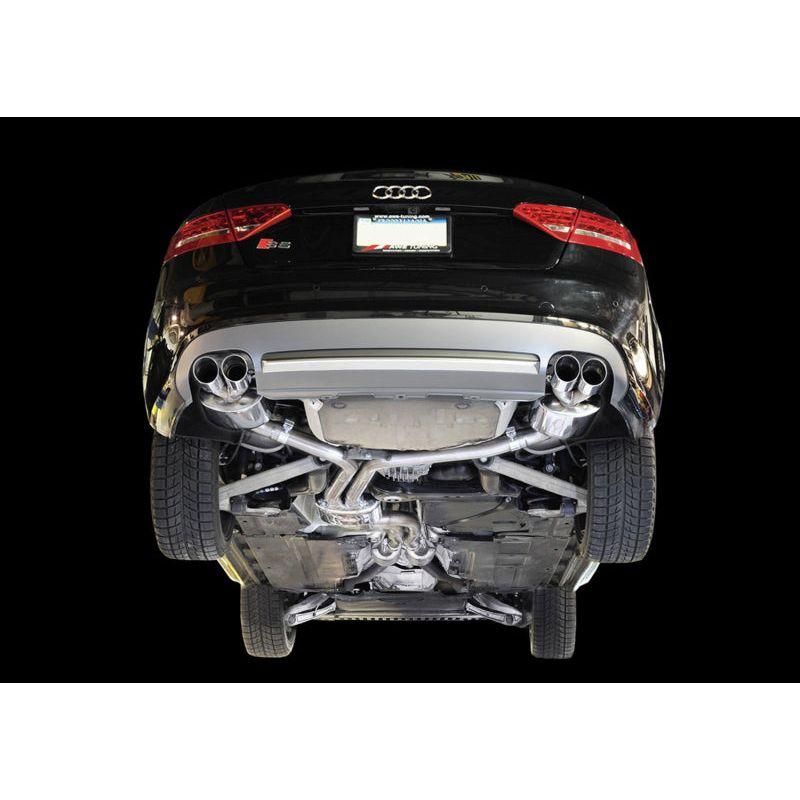 AWE Tuning Audi B8 S5 4.2L Touring Edition Exhaust System - Polished Silver Tips - NP Motorsports