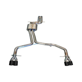 AWE Tuning Audi B8 S5 4.2L Track Edition Exhaust System - Polished Silver Tips - NP Motorsports