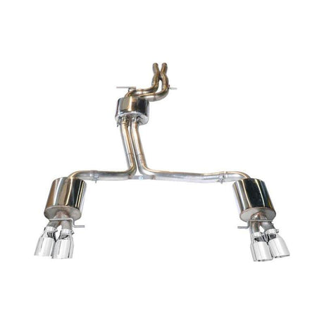 AWE Tuning Audi B8.5 S4 3.0T Touring Edition Exhaust System - Chrome Silver Tips (102mm) - NP Motorsports