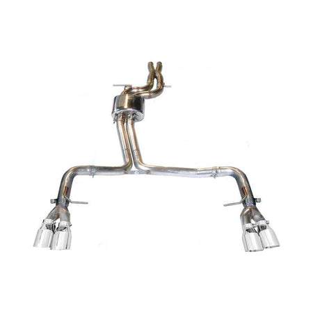 AWE Tuning Audi B8.5 S4 3.0T Track Edition Exhaust - Chrome Silver Tips (102mm) - NP Motorsports