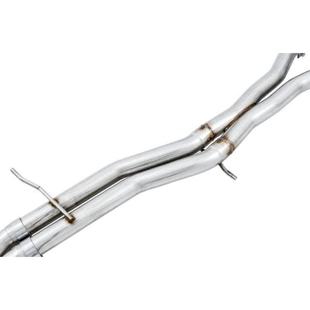 AWE Tuning Audi B9 S5 Sportback Touring Edition Exhaust - Non-Resonated (Black 102mm Tips) - NP Motorsports