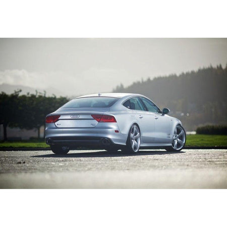 AWE Tuning Audi C7 A7 3.0T Touring Edition Exhaust - Dual Outlet Diamond Black Tips - NP Motorsports