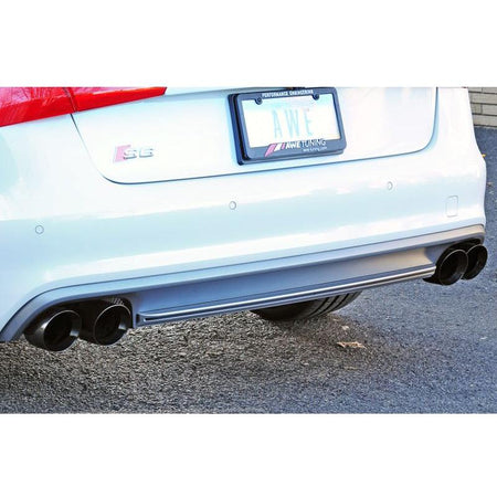 AWE Tuning Audi C7 / C7.5 S6 4.0T Touring Edition Exhaust - Diamond Black Tips - NP Motorsports