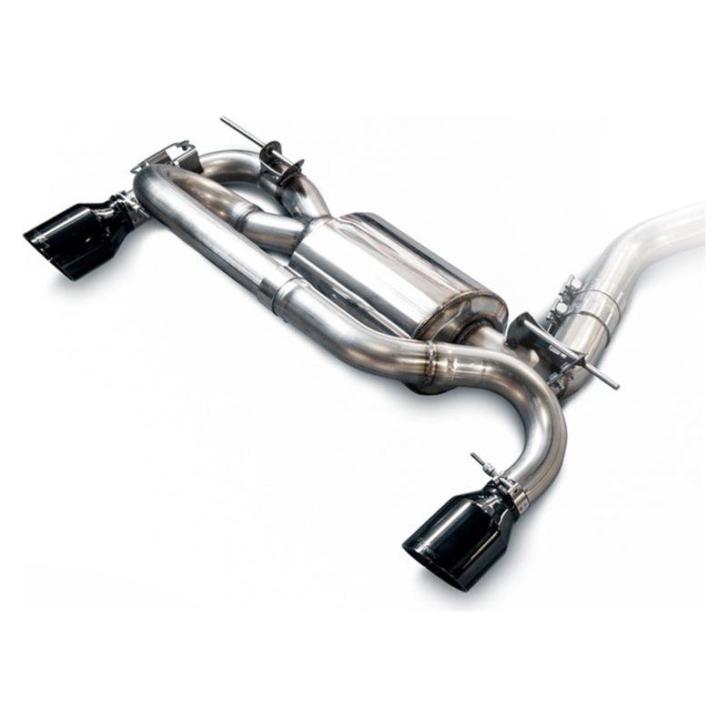 AWE Tuning BMW F22 M235i / M240i Touring Edition Axle-Back Exhaust - Diamond Black Tips (102mm) - NP Motorsports