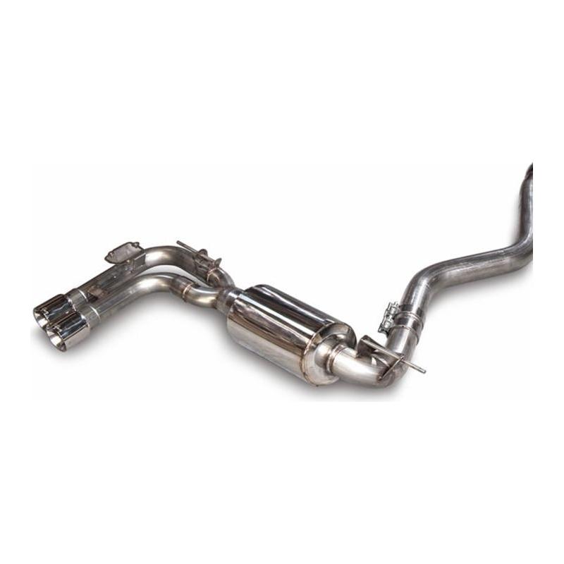 AWE Tuning BMW F3X 28i / 30i Touring Edition Axle-Back Exhaust Single Side - 80mm Silver Tips - NP Motorsports