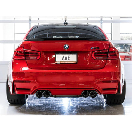 AWE Tuning BMW F8X M3/M4 SwitchPath Catback Exhaust - Chrome Silver Tips - NP Motorsports