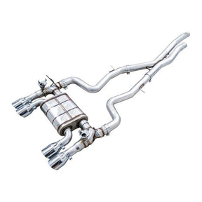 AWE Tuning BMW F8X M3/M4 SwitchPath Catback Exhaust - Chrome Silver Tips - NP Motorsports
