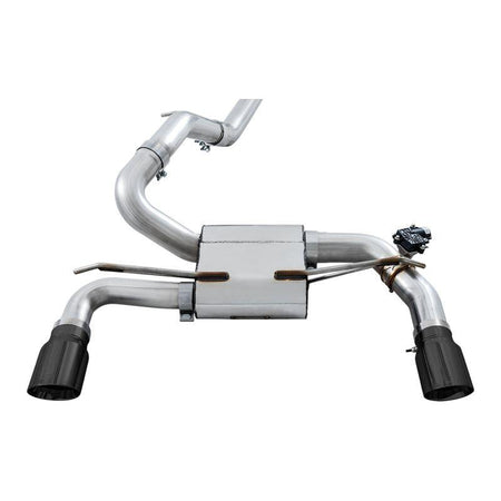 AWE Tuning Ford Focus RS SwitchPath Cat-back Exhaust - Diamond Black Tips - NP Motorsports