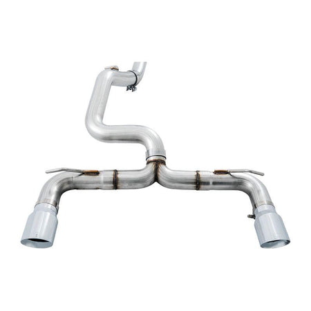 AWE Tuning Ford Focus RS Track Edition Cat-back Exhaust - Chrome Silver Tips - NP Motorsports