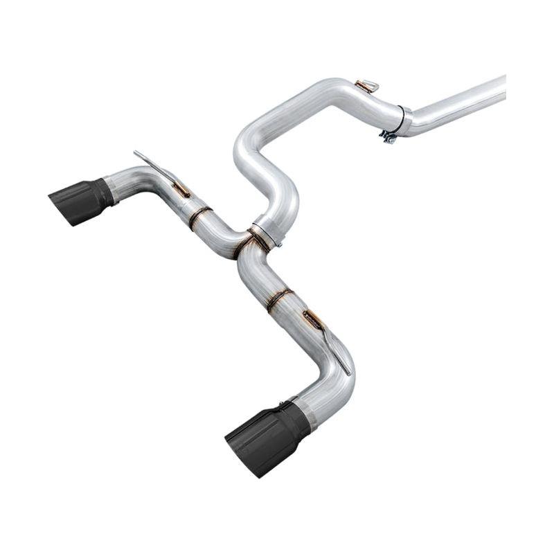 AWE Tuning Ford Focus RS Track Edition Cat-back Exhaust - Diamond Black Tips - NP Motorsports