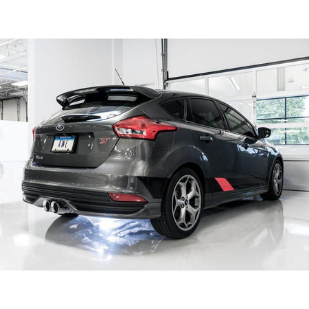 AWE Tuning Ford Focus ST Touring Edition Cat-back Exhaust - Non-Resonated - Chrome Silver Tips - NP Motorsports