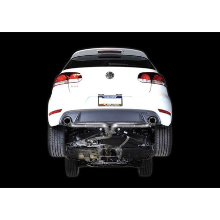 AWE Tuning Mk6 GTI Performance Catback - Diamond Black Round Tips - NP Motorsports