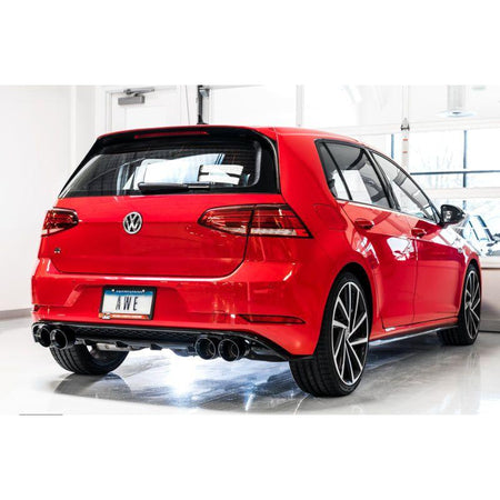 AWE Tuning MK7.5 Golf R SwitchPath Exhaust w/Diamond Black Tips 102mm - NP Motorsports