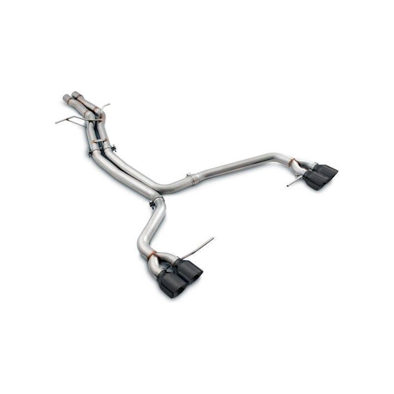 AWE Tuning Porsche Macan Touring Edition Exhaust System - Diamond Black 102mm Tips - NP Motorsports