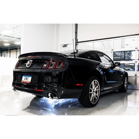 AWE Tuning S197 Mustang GT Axle-back Exhaust - Touring Edition (Chrome Silver Tips) - NP Motorsports