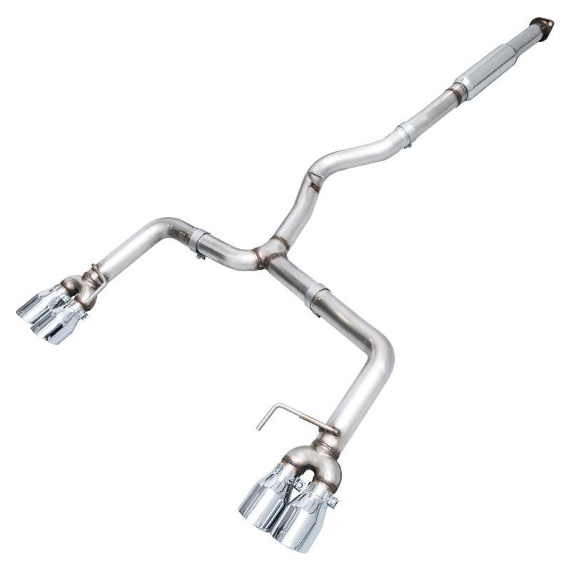 AWE Tuning Subaru WRX/STI VA/GV Sedan Track Edition Exhaust - Chrome Silver Tips (102mm) - NP Motorsports