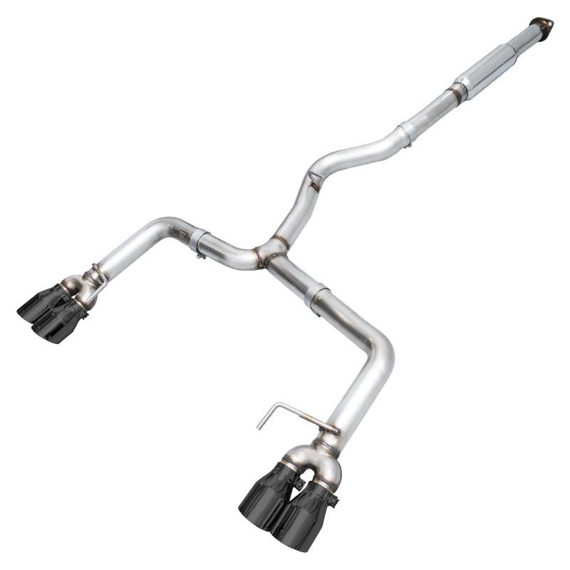 AWE Tuning Subaru WRX/STI VA/GV Sedan Track Edition Exhaust - Diamond Black Tips (102mm) - NP Motorsports