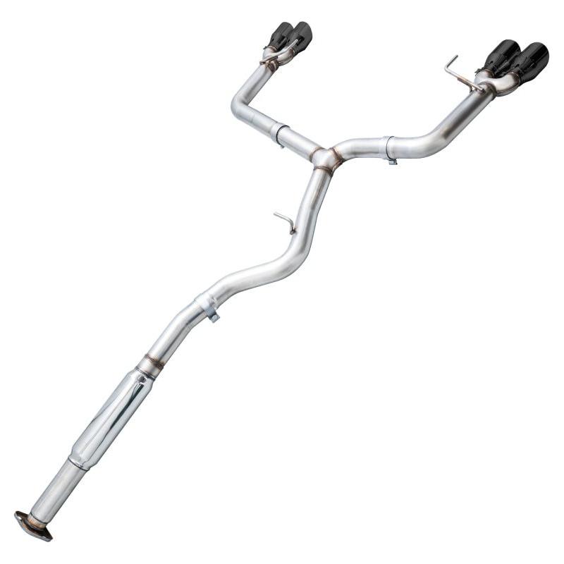 AWE Tuning Subaru WRX/STI VA/GV Sedan Track Edition Exhaust - Diamond Black Tips (102mm) - NP Motorsports