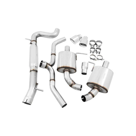 AWE Tuning VW MK7 Golf Alltrack/Sportwagen 4Motion Touring Edition Exhaust - Polished Silver Tips - NP Motorsports